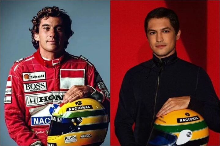 Ayrton Senna e Gabriel Leone - Foto: Divulgação/Netflix