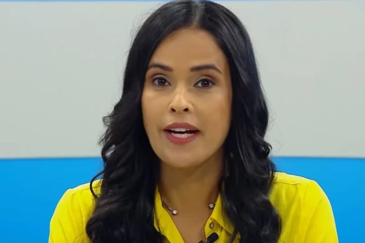 Elaine Cristina Santos, jornalista da Canção Nova (Reprodução: Canção Nova)