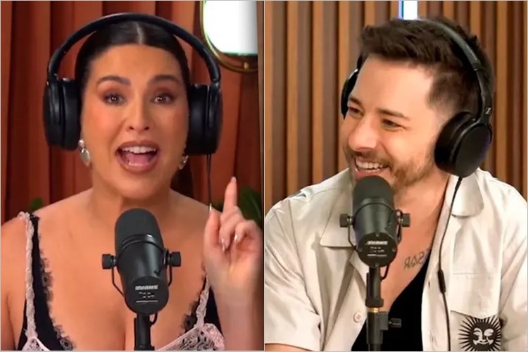 Fernanda Paes Leme e Junior Lima