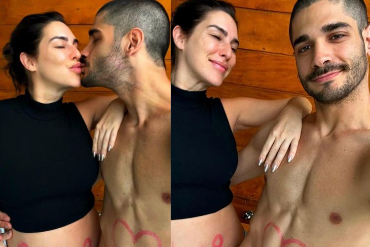 Fernanda Paes Leme revela o nome de sua filha: ‘Baby Mó agora tem nome’