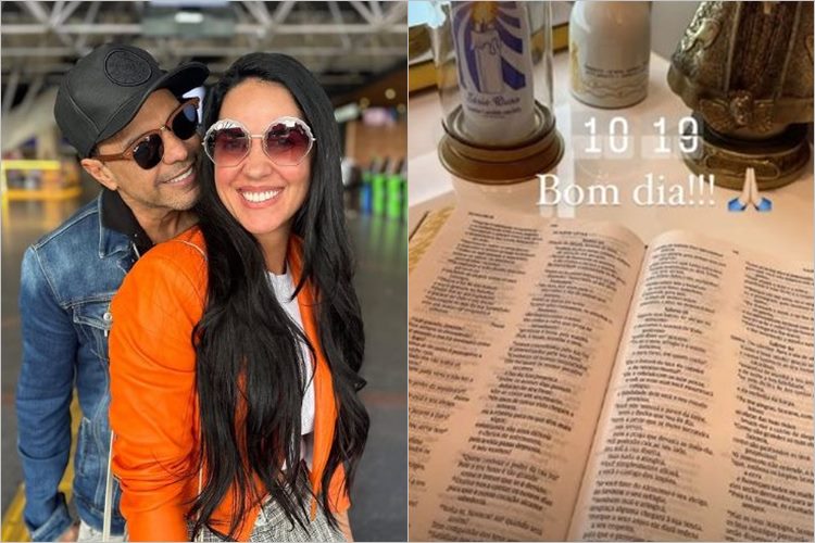 Graciele Lacerda se apega a Bíblia em meio às polêmicas do perfil fake