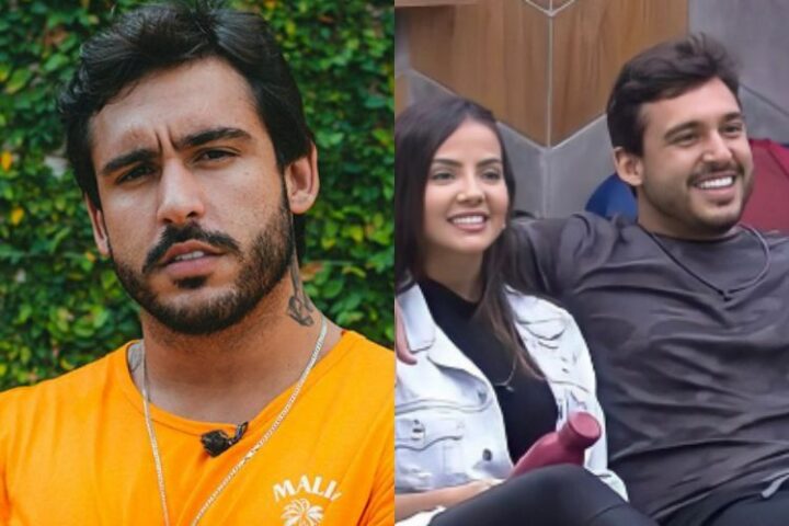 Joao Hadad Joao Hadad e Luana Andrade no reality show de casais (Reprodução: Instagram/RecordTV)