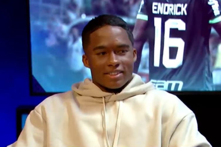 Endrick, joia rara do Brasil, celebra 18 anos e ganha homenagem do Real Madrid