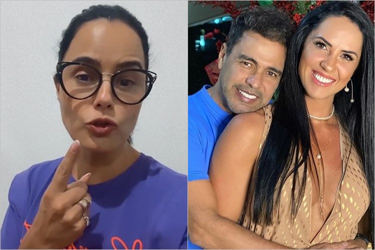 Luciele pede respeito a Zezé Di Camargo em meio a briga familiar