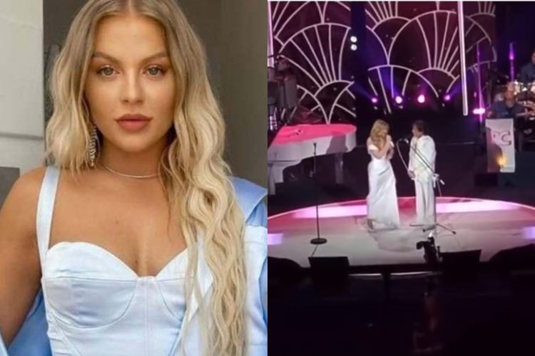 Luísa Sonza canta ‘Chico’ em gravação do especial de Roberto Carlos na Globo, veja o vídeo