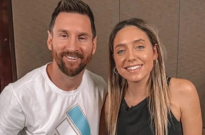 Messi e Sofía Martinez