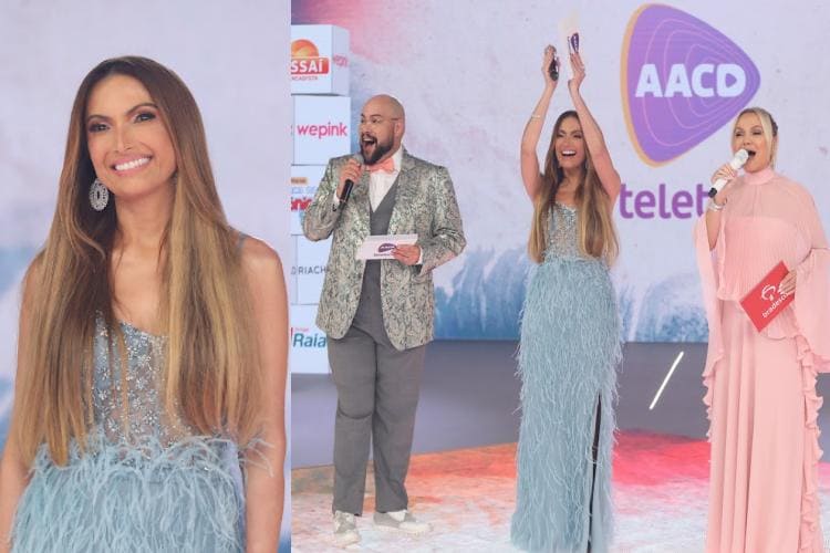 Patrícia Poeta dá show de carisma no Teleton 2023: ‘que prazer, gente!’