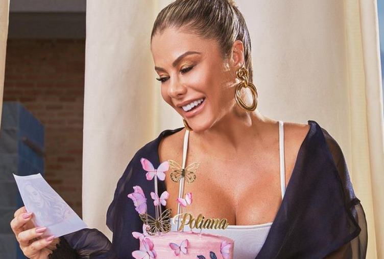 Poliana Rocha emociona ao comemorar aniversário: ”mulher forte”