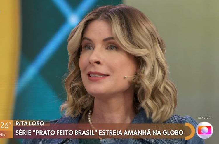 Ao vivo no ‘Encontro’, Rita Lobo revela felicidade com estreia do seu novo programa na Globo
