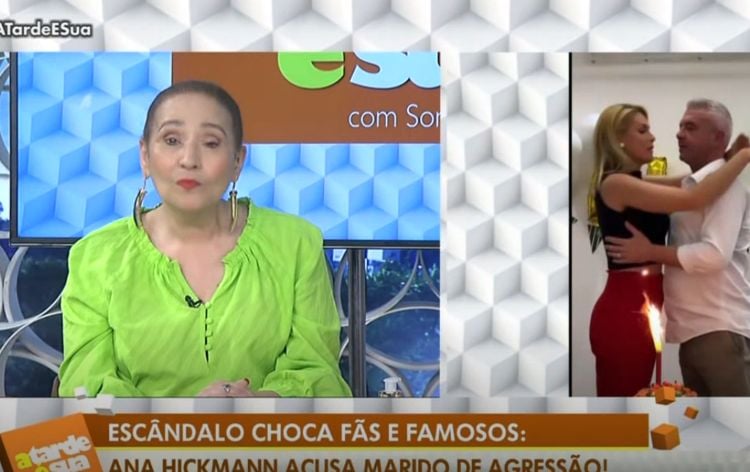 Sonia Abrão opinando sobre o caso (Reprodução: RedeTV)