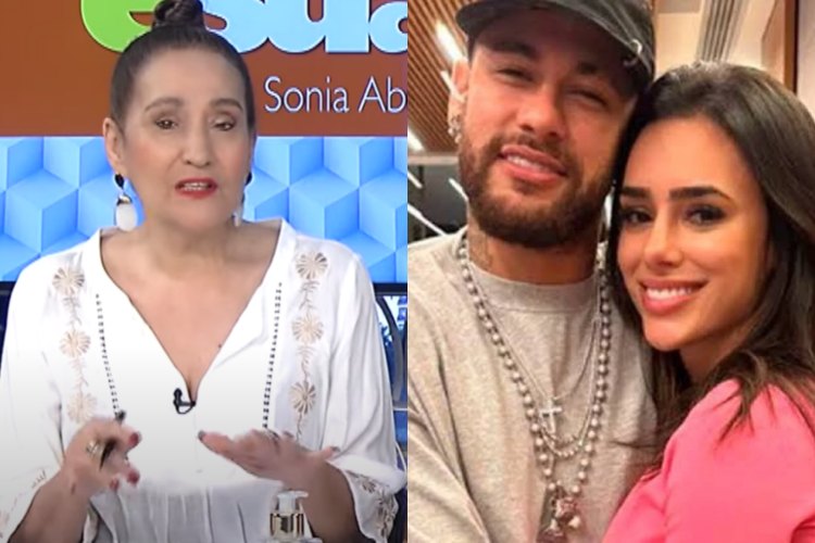 Sonia Abrão, Neymar e Bruna Biancardi (Reprodução: RedeTV/Instagram)