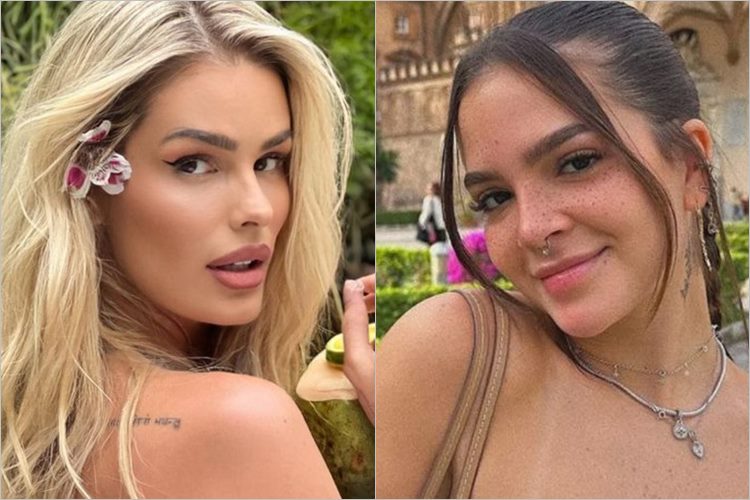 Yasmin Brunet e Mel Maia