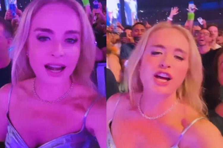 Angélica mostra empolgação do público em show de Ivete Sangalo no Maracanã