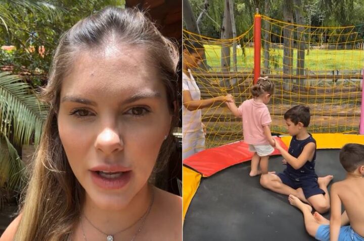 Bárbara Evans e Ayla Foto Instagram