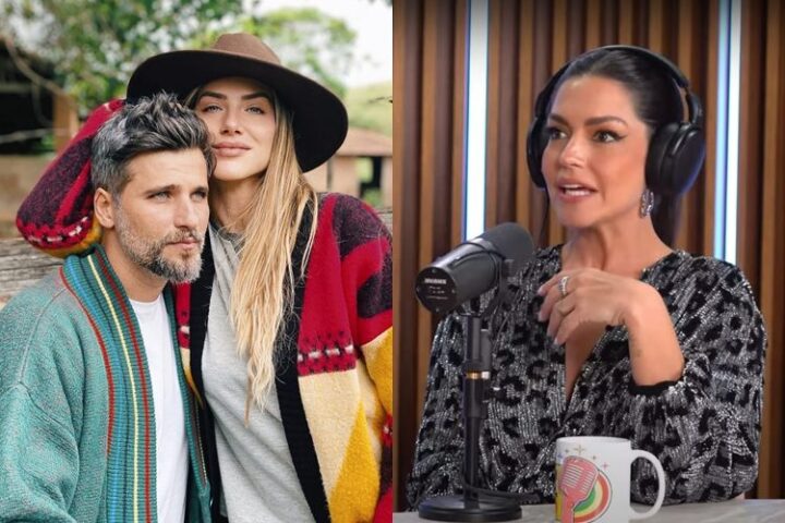 Bruno Gagliasso, Giovanna Ewbank e Thais Fersoza
