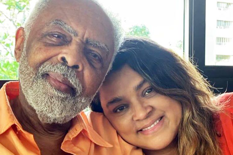 Gilberto Gil faz publicação comemorando cura de Preta Gil: ‘Melhor notícia do ano’