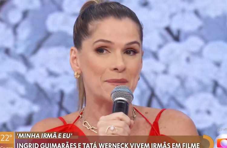 No ‘Encontro’, Ingrid Guimarães revela detalhes de novo filme ao lado de Tatá Werneck
