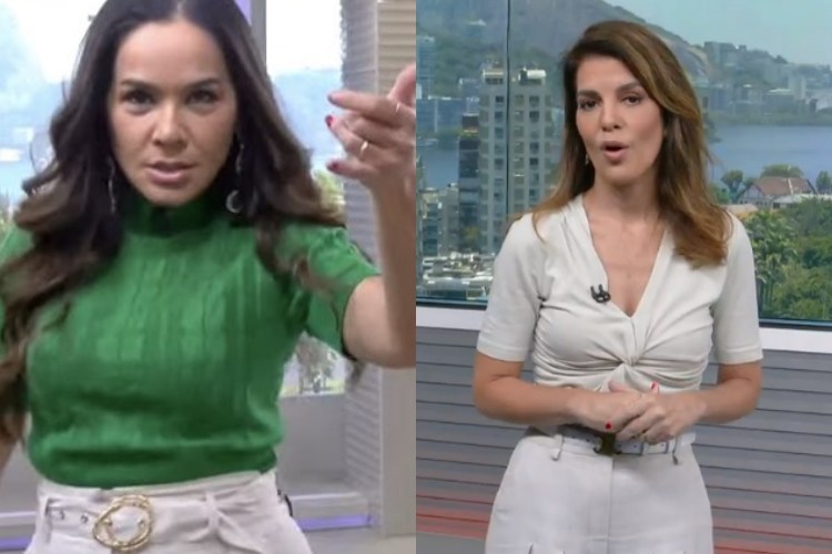 Isabele Benito e Mariana Gross (Reprodução: SBT Rio e TV Globo)