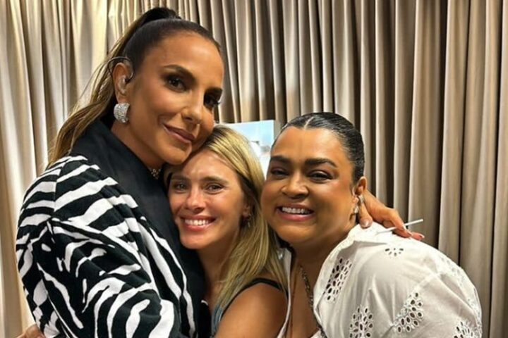 Ivete Sangalo, Carolina Dieckmann e Preta Gil