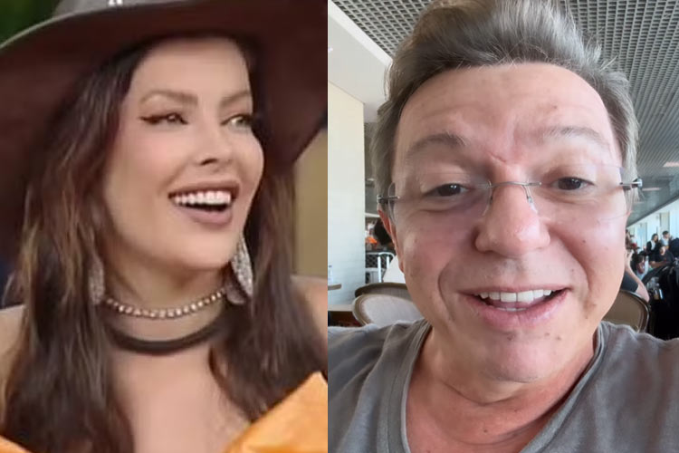 Boninho fica surpreso ao descobrir que Jaquelline já participou do ‘BBB’: ‘Só hoje descobri’
