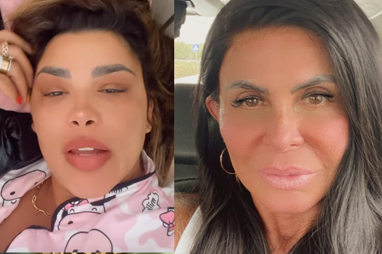 Jenny Miranda rebate Gretchen após suposta indireta: ‘Fecha a tua boca’