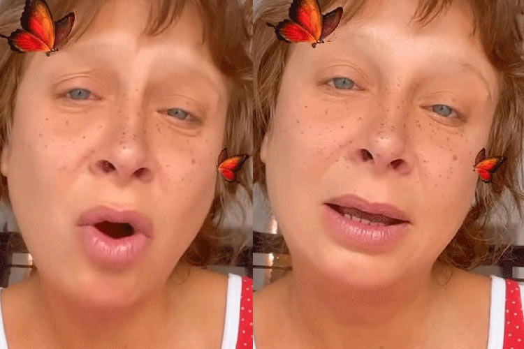 Katiuscia Canoro se confunde e troca nome de filme por reality show e vídeo viraliza