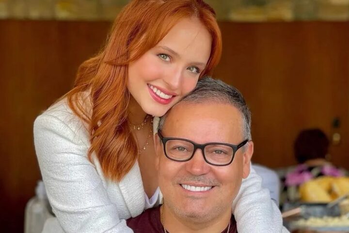 Larissa Manoela e Gilberto Elias