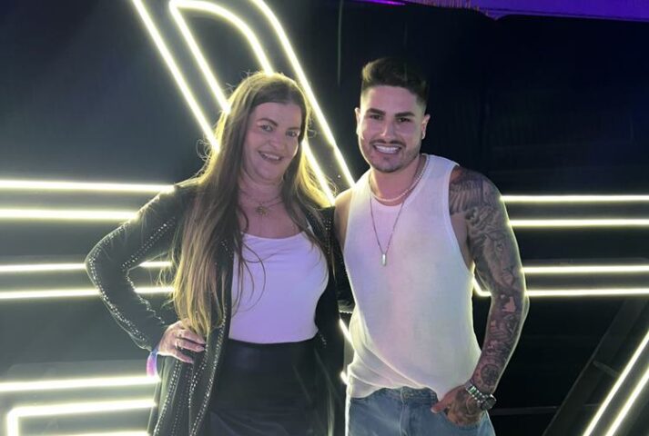 Lucas Souza e Geni Foto X