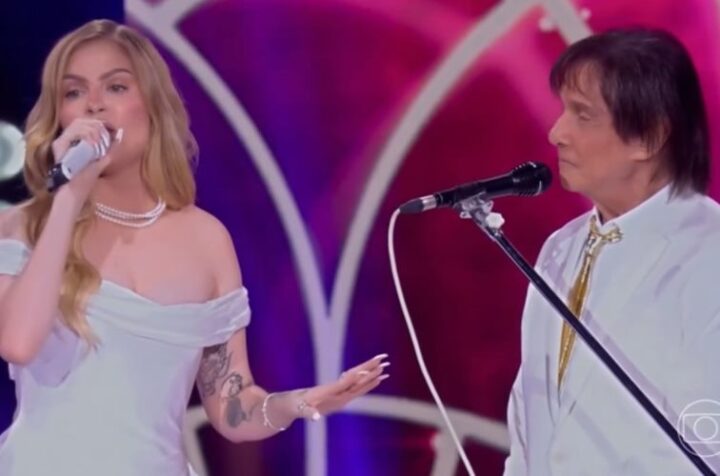 Luísa Sonza e Roberto Carlos