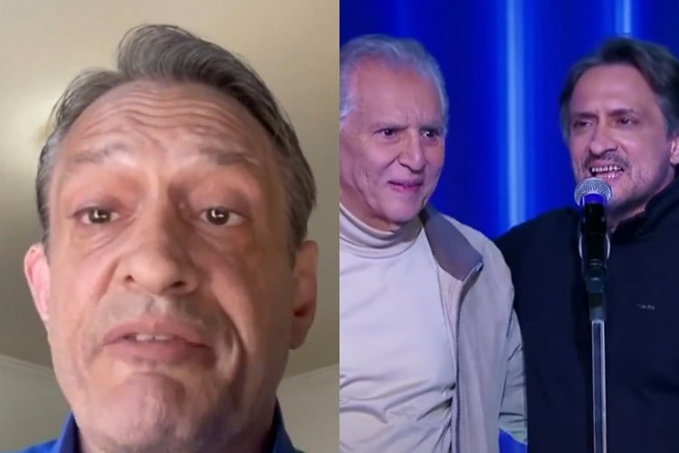 Marcelo De Nobrega Marcelo de Nobrega, filho de Carlos Alberto (Reprodução; SBT)