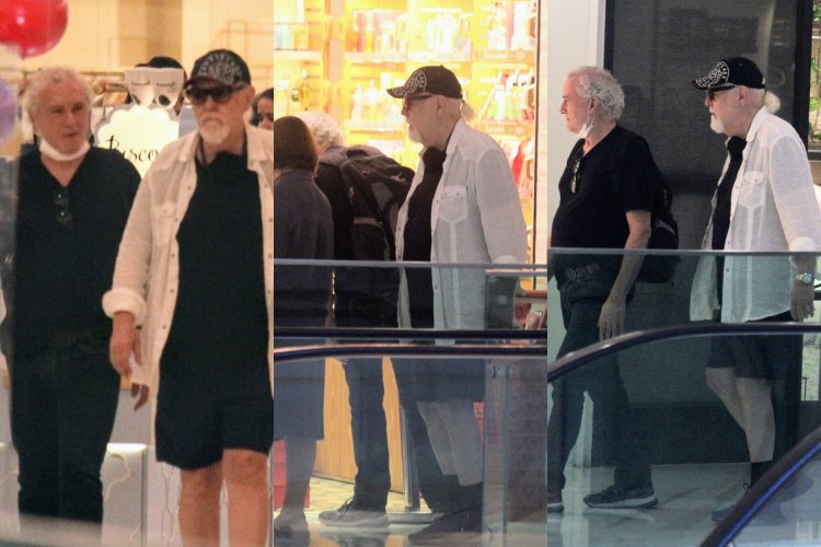 Ney Latorraca (1) Ney Latorraca e Edi Botelho (Fotos: Dan Delmiro / AgNews)