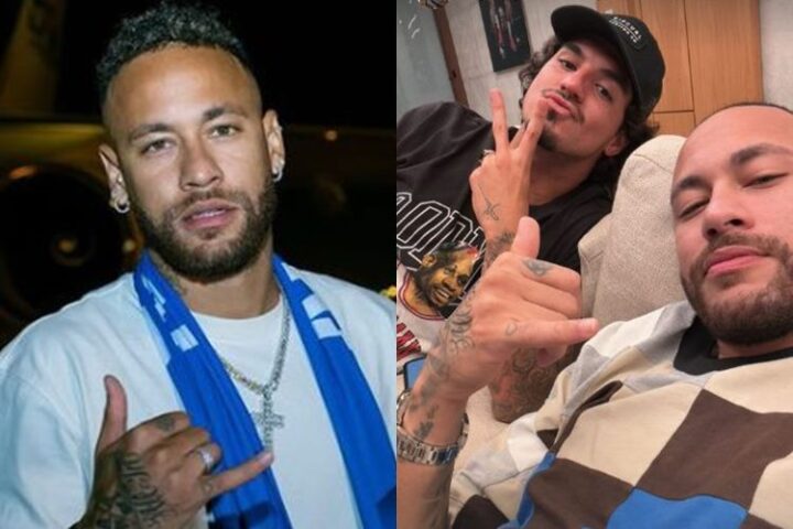 Neymar e Gabriel Medina