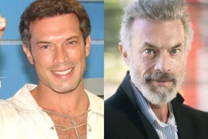 Antes e depois de Paulo Roberto - Foto: Globo/Instagram