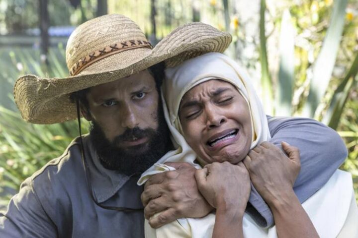 Ramiro e Aline em Terra e Paixão - Foto: Globo/Léo Rosario