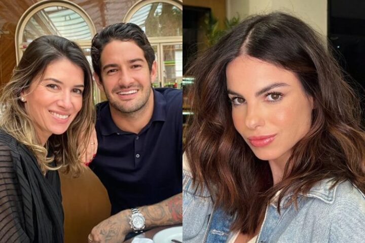 Rebeca Abravanel, Alexandre Pato e Sthafany Brito