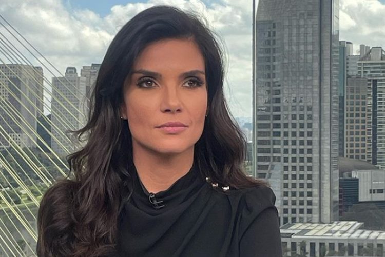 Sabina Simonato surge em imagens inusitadas nos bastidores do ‘Bom Dia SP’