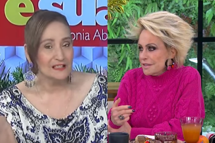 Sonia Abrão e Ana Maria Braga (Reprodução: RedeTV/ TV Globo)