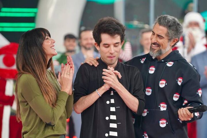 Suzana Gullo, Romeo e Marcos Mion Suzana Gullo, Romeo e Marcos Mion