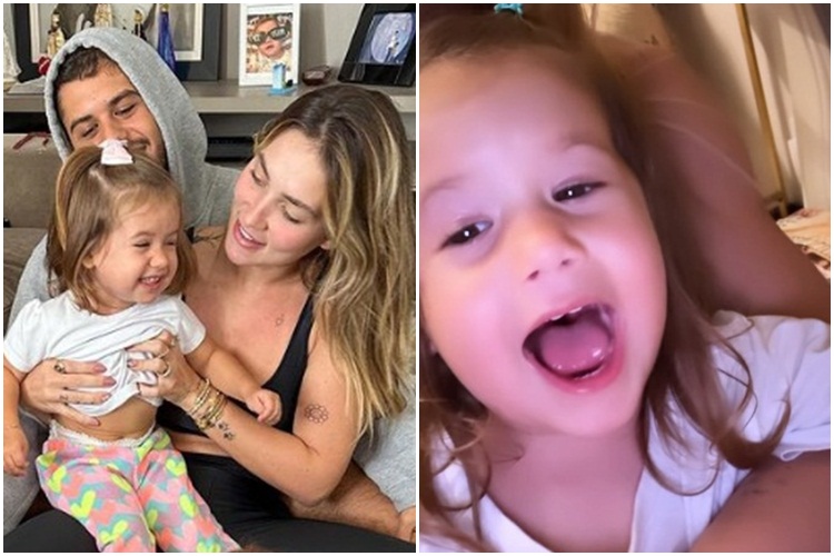 Virginia, Zé Felipe e Maria Alice - Instagram