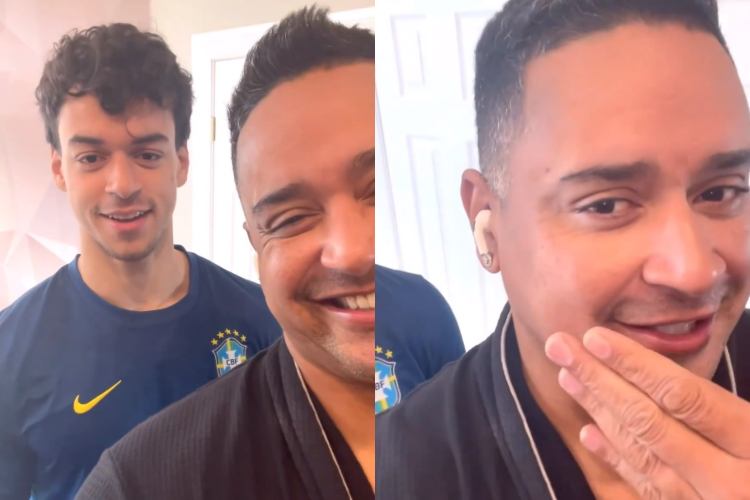 Xanndy e o filho Victor Alexandre (Reprodução: Instagram)