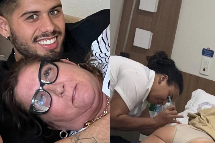 Zé Felipe homenageia a sogra com fotos hilárias e fãs reagem: ‘Pra que inimigo com um genro desse?’