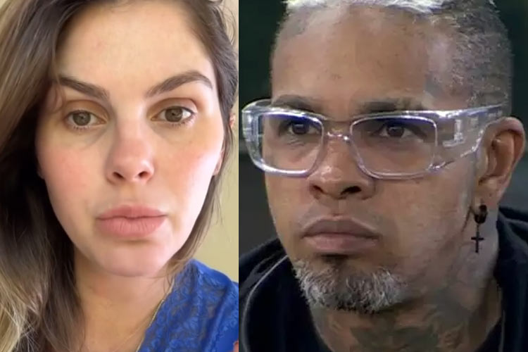 Bárbara Evans volta a defender Yasmin Brunet e critica Rodriguinho: ‘Que homem chato’