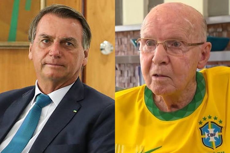 Jair Bolsonaro lamenta morte de Zagallo, lenda do futebol mundial: “único”
