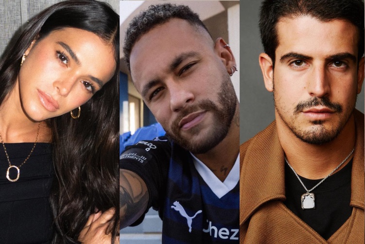 Bruna Marquezine, Neymar e Enzo (Foto: Reprodução Instagram) Bruna Marquezine, Neymar e Enzo (Foto: Reprodução Instagram)