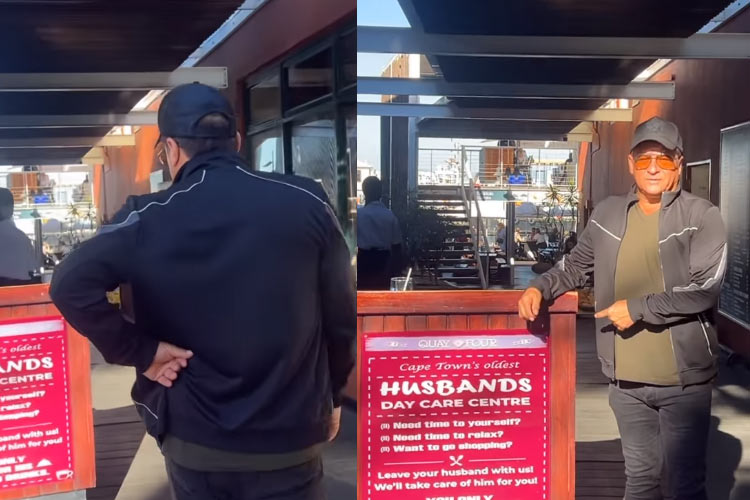 Poliana Rocha mostra reação de Leonardo ao encontrar ‘creche para maridos’: ‘Quer ficar aí?’