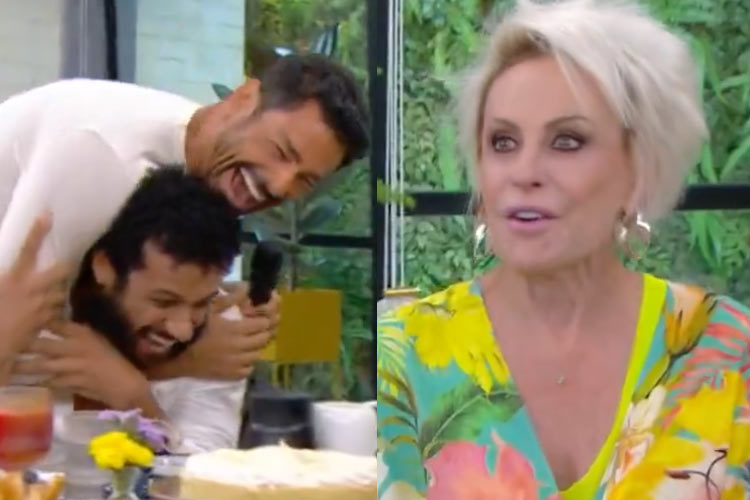 Cauã Reymond aparece de surpresa durante o ‘Mais Você’ e explica motivo: ‘No Encontro não tinha comida’