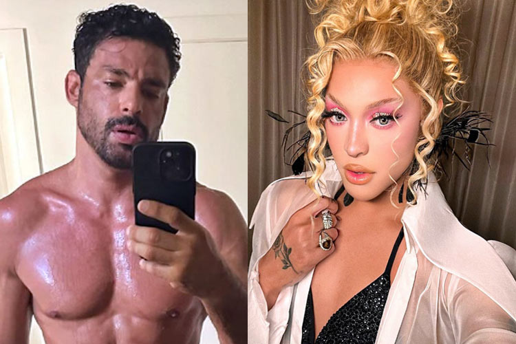 Cauã Reymond aparece sem camisa e recebe ‘proposta’ de Pabllo Vittar