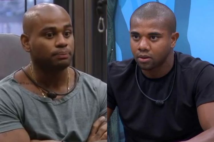 Cesar Black Cesar Black e Davi Brito (Reprodução: TV Globo)