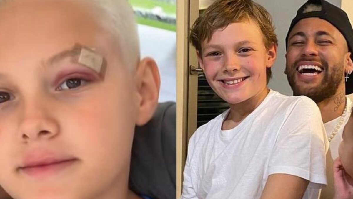 Neymar expõe susto após Davi Lucca sofrer acidente - Portal Área VIP