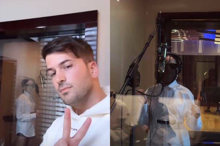 Juliette grava com David Carreira e fica chocada com estrutura do astro português